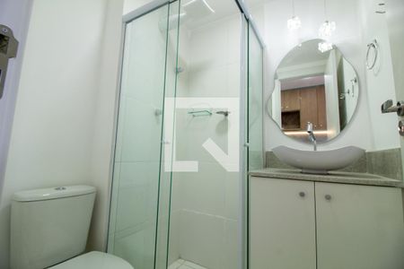 Banheiro de kitnet/studio à venda com 1 quarto, 15m² em Jardim Aeroporto, São Paulo