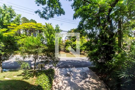 Vista da Sala de casa à venda com 4 quartos, 386m² em Residencial Nove (Alphaville), Santana de Parnaíba