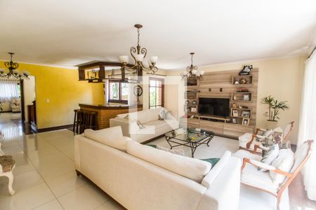 Sala de casa à venda com 4 quartos, 386m² em Residencial Nove (Alphaville), Santana de Parnaíba