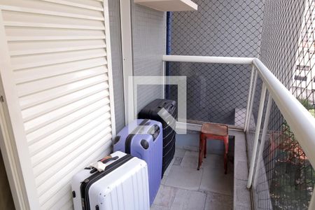 Sacada quarto 1 de apartamento à venda com 3 quartos, 165m² em Vila Bastos, Santo André