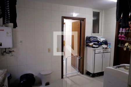 Área de Serviço de apartamento à venda com 3 quartos, 165m² em Vila Bastos, Santo André