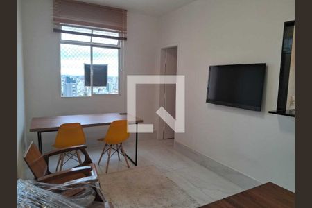 Sala de apartamento para alugar com 1 quarto, 40m² em Cruzeiro, Belo Horizonte