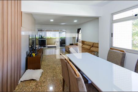 Sala de apartamento à venda com 4 quartos, 162m² em Buritis, Belo Horizonte