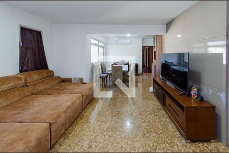 Sala de apartamento à venda com 4 quartos, 162m² em Buritis, Belo Horizonte
