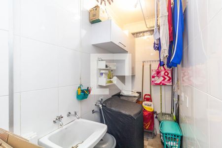 Área de Serviço - Churrasqueira de casa de condomínio à venda com 2 quartos, 73m² em Vila Santana, São Paulo