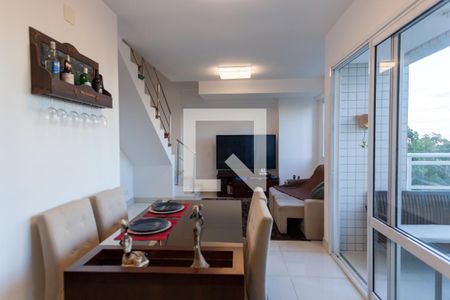 Sala de apartamento para alugar com 2 quartos, 75m² em Vila da Serra, Nova Lima