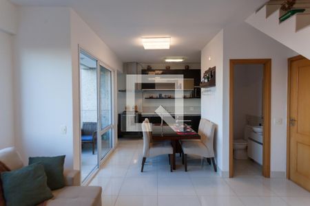 Sala de apartamento para alugar com 2 quartos, 75m² em Vila da Serra, Nova Lima