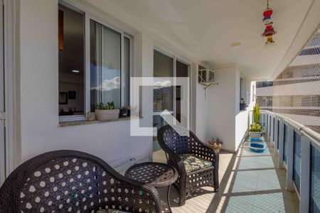 Varanda de apartamento à venda com 3 quartos, 107m² em Recreio dos Bandeirantes, Rio de Janeiro
