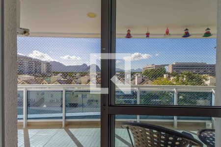 Varanda de apartamento à venda com 3 quartos, 107m² em Recreio dos Bandeirantes, Rio de Janeiro