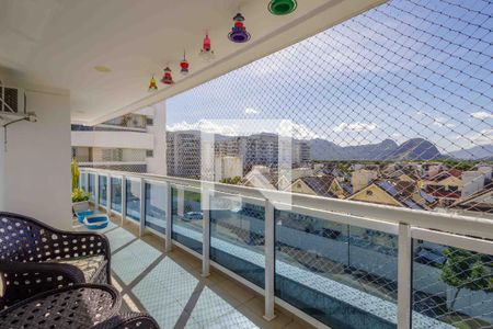 Varanda de apartamento à venda com 3 quartos, 107m² em Recreio dos Bandeirantes, Rio de Janeiro