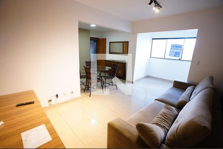 Sala de apartamento para alugar com 3 quartos, 90m² em Jardim América, Goiânia