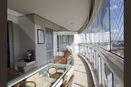 Varanda da Sala de apartamento para alugar com 3 quartos, 180m² em Panamby, São Paulo