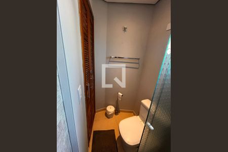 Banheiro da Suíte de apartamento à venda com 1 quarto, 120m² em Vila Leopoldina, Santo André