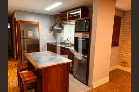Cozinha de apartamento à venda com 1 quarto, 120m² em Vila Leopoldina, Santo André