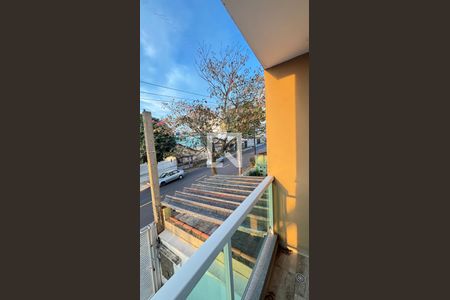 Varanda da Suíte de apartamento à venda com 2 quartos, 55m² em Parque Novo Oratório, Santo André