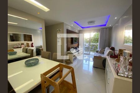 Sala de apartamento à venda com 2 quartos, 62m² em Pechincha, Rio de Janeiro