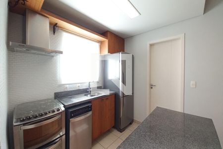 Cozinha de apartamento para alugar com 2 quartos, 110m² em Cambuí, Campinas