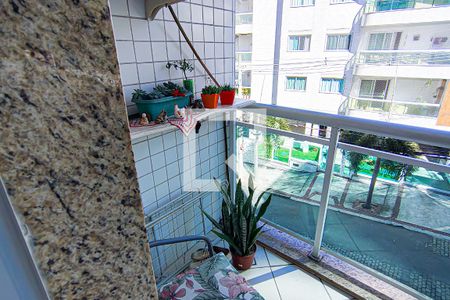 Varanda Sala de apartamento à venda com 2 quartos, 65m² em Anil, Rio de Janeiro