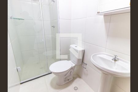 Banheiro de apartamento para alugar com 1 quarto, 42m² em Belenzinho, São Paulo