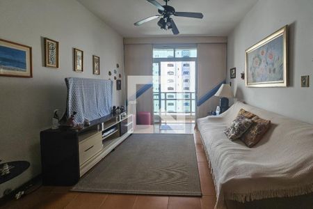 Sala de apartamento para alugar com 3 quartos, 139m² em Barra Funda, Guarujá