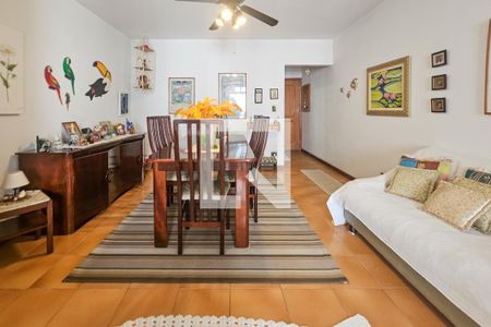 Sala de apartamento para alugar com 3 quartos, 139m² em Barra Funda, Guarujá