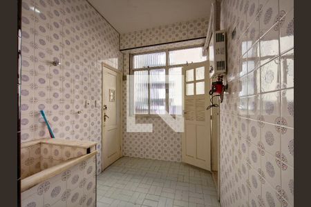 Área de Serviço de apartamento à venda com 3 quartos, 120m² em Rio Comprido, Rio de Janeiro