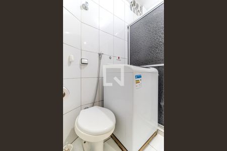 Banheiro de kitnet/studio para alugar com 1 quarto, 30m² em Vila Buarque, São Paulo