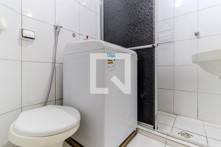 Banheiro de kitnet/studio para alugar com 1 quarto, 30m² em Vila Buarque, São Paulo