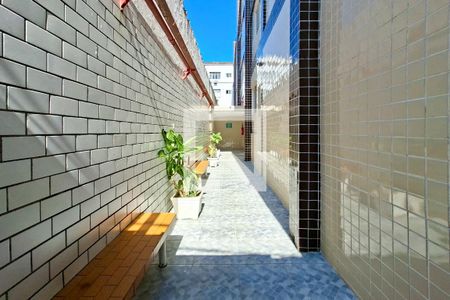 Área comum de kitnet/studio para alugar com 0 quarto, 30m² em Boqueirão, Praia Grande