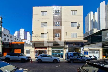 Fachada  de kitnet/studio para alugar com 0 quarto, 30m² em Boqueirão, Praia Grande