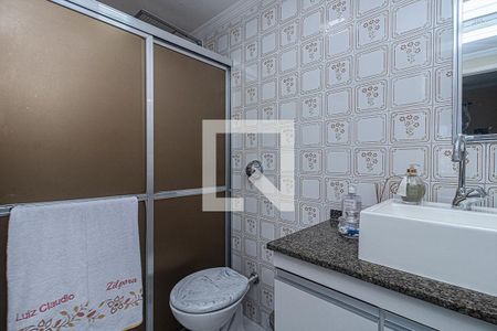 Banheiro Social de apartamento à venda com 2 quartos, 63m² em Vila das Merces, São Paulo