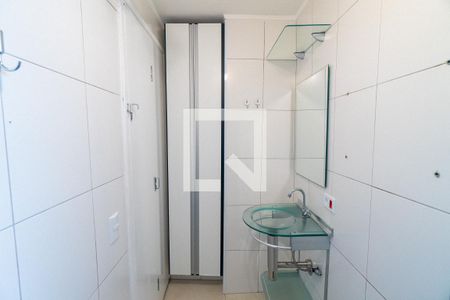 Banheiro de kitnet/studio à venda com 1 quarto, 27m² em Vila Clementino, São Paulo