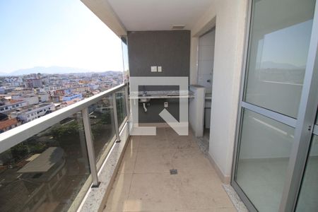 Varanda Gourmet de apartamento à venda com 3 quartos, 70m² em Vila da Penha, Rio de Janeiro