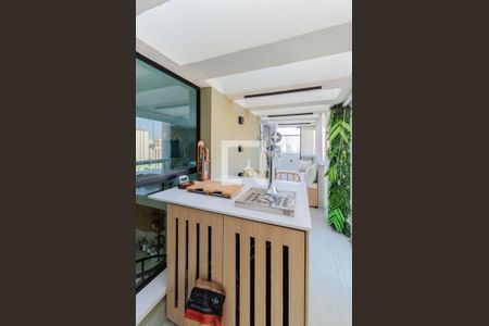 Sala - Área Gourmet Cervejeira de apartamento à venda com 3 quartos, 146m² em Vila Mariana, São Paulo