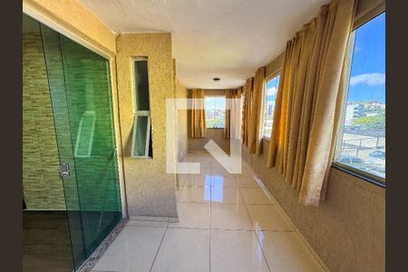 Varanda de apartamento para alugar com 2 quartos, 68m² em Santa Cruz Industrial, Contagem