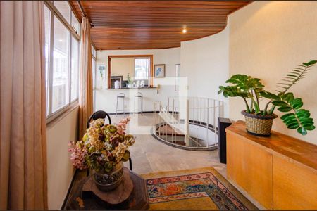 Sala 2 de apartamento à venda com 5 quartos, 300m² em Luxemburgo, Belo Horizonte