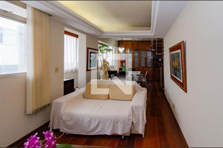 Sala de apartamento à venda com 5 quartos, 300m² em Luxemburgo, Belo Horizonte