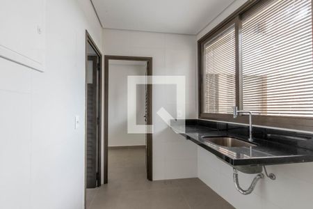 Cozinha de apartamento à venda com 3 quartos, 115m² em Vale do Sereno, Nova Lima
