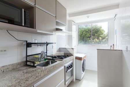 Cozinha de apartamento à venda com 2 quartos, 65m² em Parque Maracana, Contagem