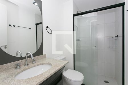 Banheiro de kitnet/studio à venda com 1 quarto, 25m² em Tatuapé, São Paulo