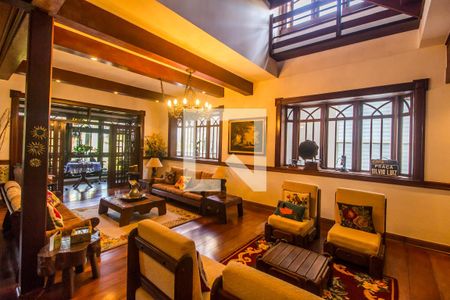 Sala 1 de casa à venda com 5 quartos, 845m² em Alphaville, Santana de Parnaíba