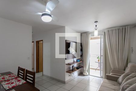 Sala de apartamento à venda com 3 quartos, 77m² em Venda Nova, Belo Horizonte