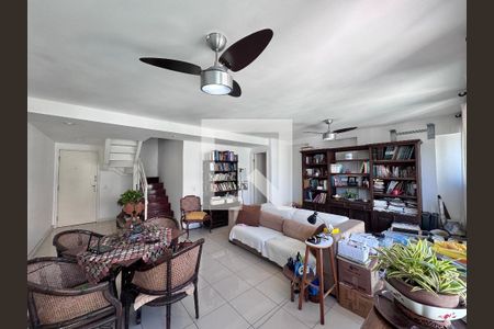 Sala de apartamento à venda com 2 quartos, 171m² em Recreio dos Bandeirantes, Rio de Janeiro