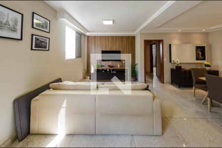 Sala de apartamento à venda com 4 quartos, 240m² em Buritis, Belo Horizonte