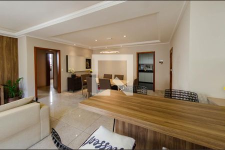 Sala de apartamento à venda com 4 quartos, 240m² em Buritis, Belo Horizonte