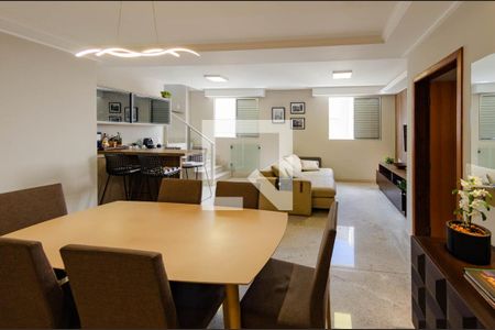 Sala de apartamento à venda com 4 quartos, 240m² em Buritis, Belo Horizonte