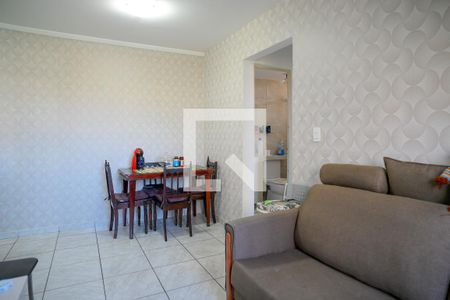 Sala de apartamento à venda com 2 quartos, 48m² em Vila Caraguata, São Paulo