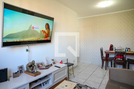 Sala de apartamento à venda com 2 quartos, 48m² em Vila Caraguata, São Paulo