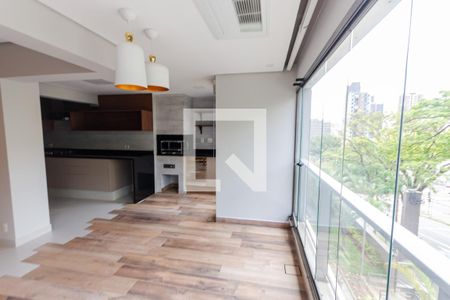 Varanda da Sala de apartamento à venda com 3 quartos, 153m² em Jardim, Santo André