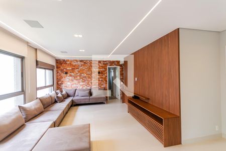 Sala de apartamento à venda com 3 quartos, 153m² em Jardim, Santo André